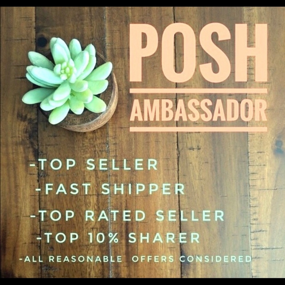 POSH AMBASSADOR • Buy with confidence!